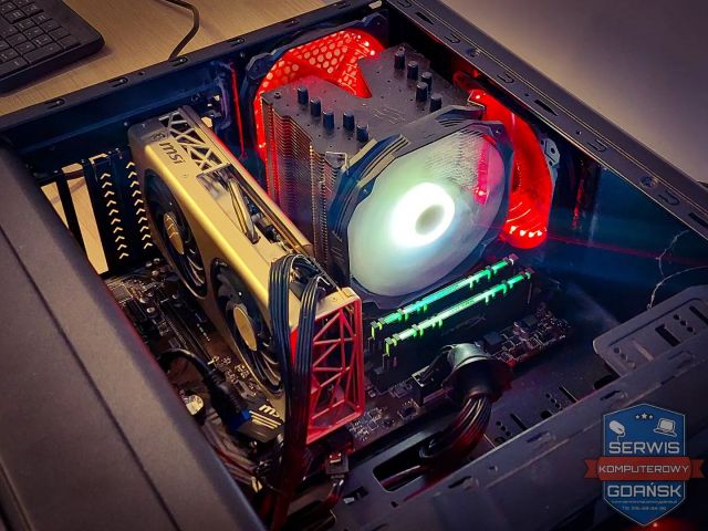 Komputer stacjonarny AMD ryzen 5 3600 + AMD radeon rx 5600xt na przeglądzie, konserwacji, optymalizacji. #AMD #radeon #gamer #game #gamers #gaming #pc #gamingpc #gdansk #serwis