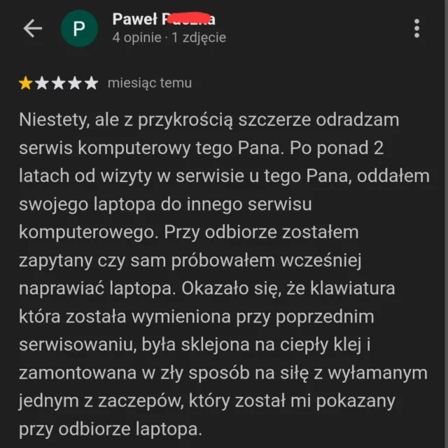 Zobaczcie sami jak można łatwo manipulować ludźmi, ktoś coś komuś powiedział a ten stwierdził i przyjął to za prawdę :) takie czasy... od 10 lat używam tej samej metody przy montażu wklejanych klawiatury w laptopach i raczej nie zmienię metody za przykład podaje wymianę w Lenovo legion z zeszłego tygodnia. A Pana Pawła pozostaje mi serdecznie pozdrowić a wam życzę milego przyszlego tygodnia. #serwis #gdansk #laptop #opinia #weekend
